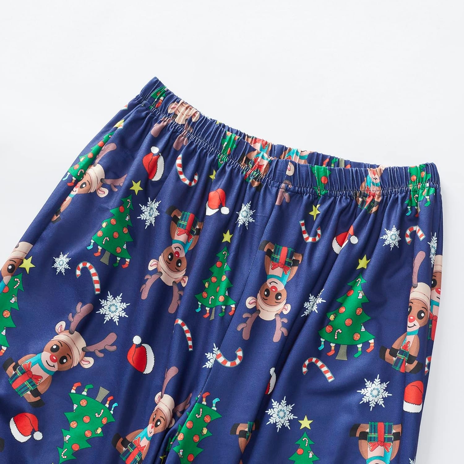 Christmas Pajamas for Family Matching Family Pajamas Sets Xmas Elk Reindeer Print Family Xmas Sleepwear Set